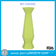 Wholesale Green Doric Ceramic Flower Vase